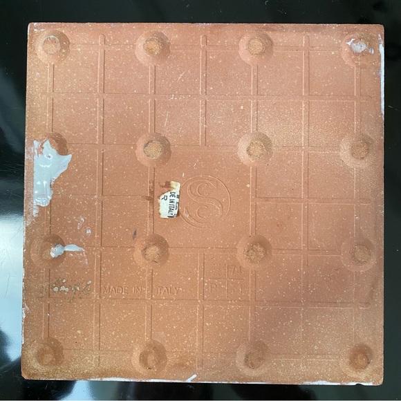 Vintage Giovanni De Simone Italian art tile. Mid Century Modern (MCM) - Picture 12 of 12